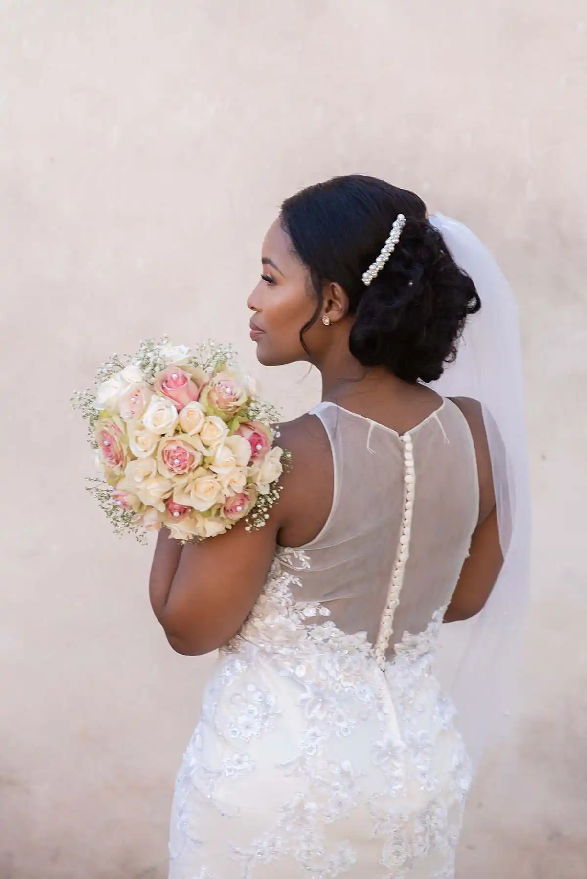 bride portrait Tuscan Rose Bloemfontein wedding photographer