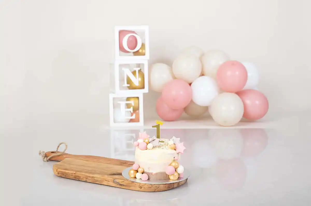 boho pink first birthday photography session One Bloemfontein